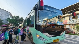 從“家門”到“校門” 資陽安岳8000余名農村娃坐上了“專車”