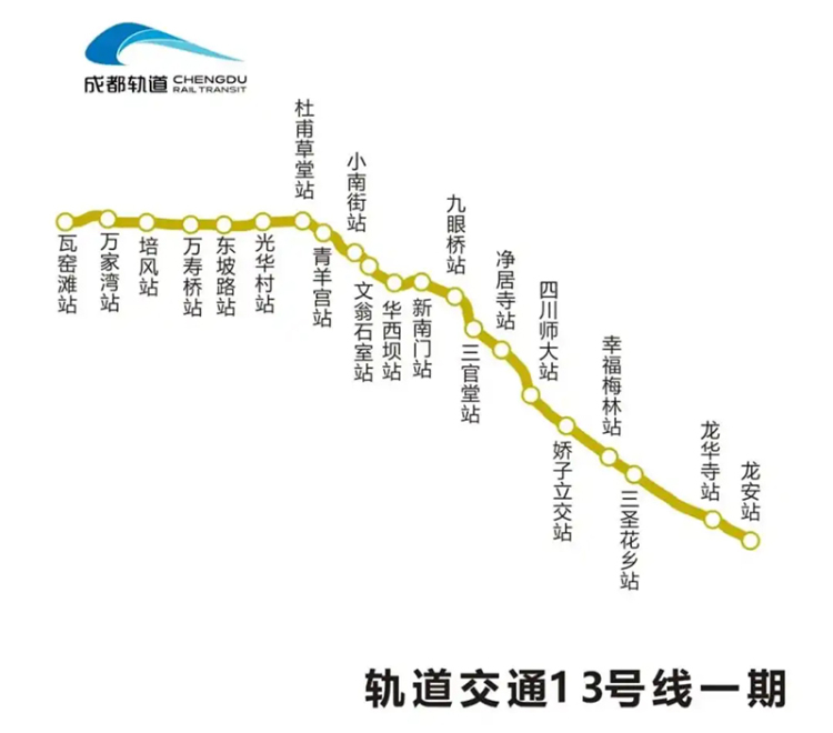 成都軌道交通13號線一期工程順利啟動空載試運行_fororder_圖片-1