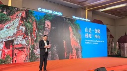 樂山大佛驚艷亮相土耳其 向全球遊客發出盛情邀請