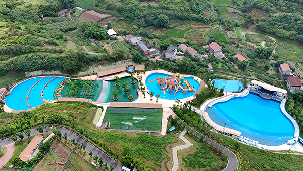 宜賓南溪加快建設成為川渝滇黔區域文旅康養休閒旅遊目的地_fororder_野趣戲水谷-供圖-南溪區融媒體中心
