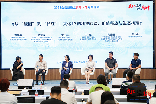 “2025企創融通匯青年人才專場活動”在成都舉辦_fororder_圖片-2