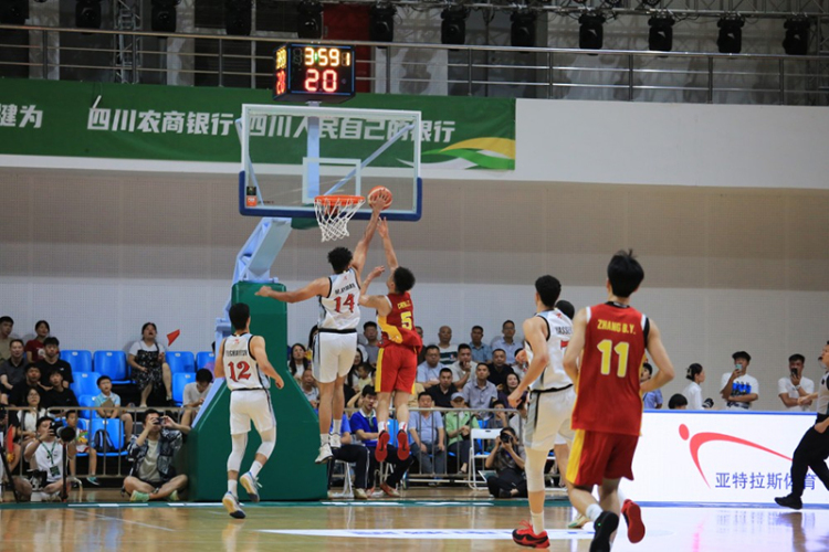 U19國青男籃國際挑戰賽（犍為賽區）激情開賽 點燃夏日熱情_fororder_圖片-4