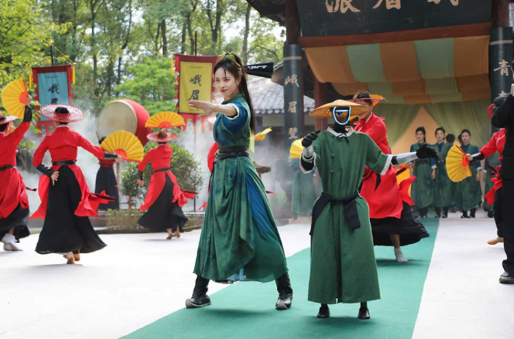 第五屆峨眉武術傳承大會開幕_fororder_圖片-2