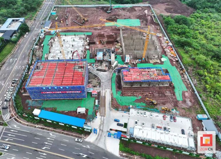 川南渝西科技成果轉化中試基地（B區）一期工程加速建設  預計2025年底主體完工