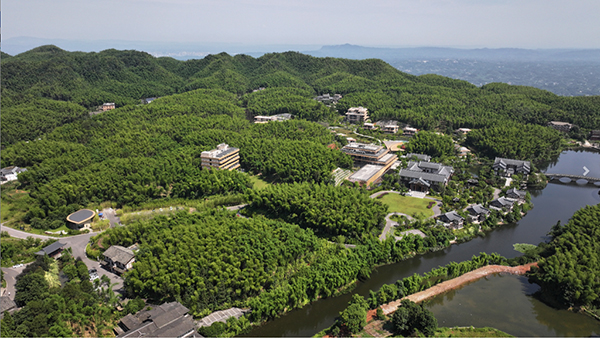 宜賓長寧：竹海深處文明花 集賢村裏幸福長_fororder_竹海鎮集賢村一角-供圖-長寧縣融媒體中心