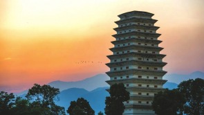 風格獨具的彭州古塔