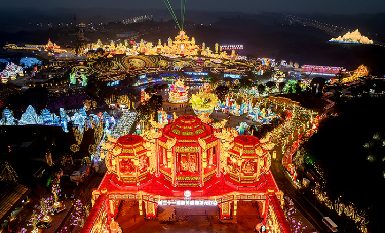 Voting for “Most Popular Lantern Groups” at the 31st Zigong International Dinosaur Lantern Festival in Full Swing_fororder_圖片1