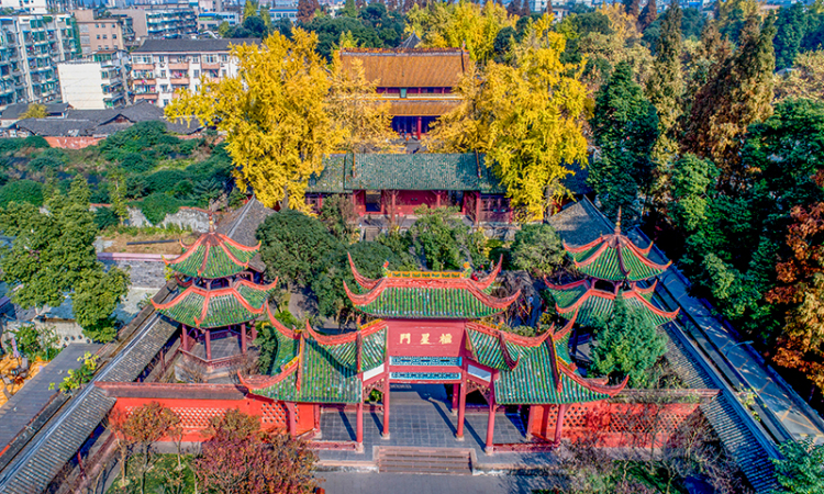 崇州：以“繡花功夫”答好城市更新時代卷_fororder_崇州罨畫池-(1)