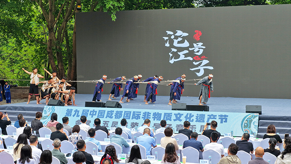 成都金堂五鳳溪勞作號子音樂周啟幕_fororder_活動現場-供圖-金堂縣委宣傳部2