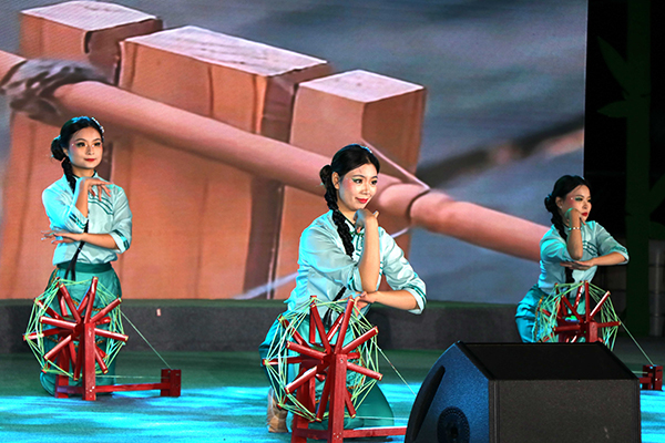 達州大竹：“渝來蜀往・大美竹鄉”百姓大舞臺活動啟幕_fororder_藝術表演現場-供圖-大竹縣委宣傳部1