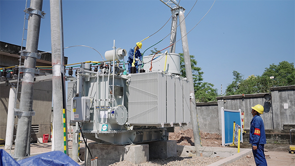 資陽雁江：35千伏伍隍變電站成功增容 迎峰度夏供電更安心_fororder_圖片-1
