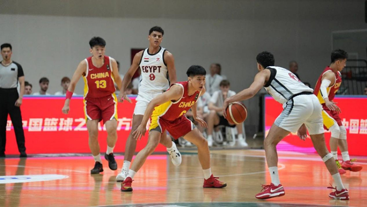 U19國青男籃國際挑戰賽（犍為賽區）激情開賽 點燃夏日熱情_fororder_圖片-3