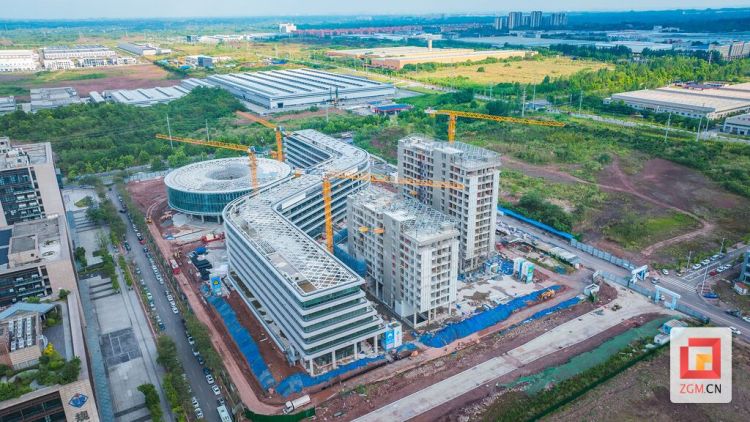 自貢南岸之芯科創項目建設加速推進