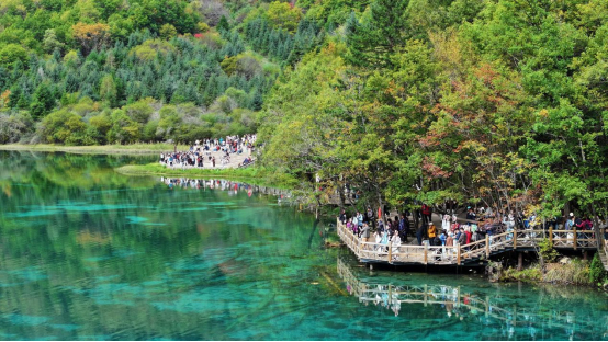九寨溝：滿山彩林如畫 美景宛若人間仙境_fororder_未標題-4