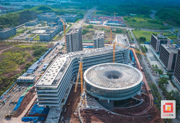 自貢南岸之芯科創項目建設加速推進