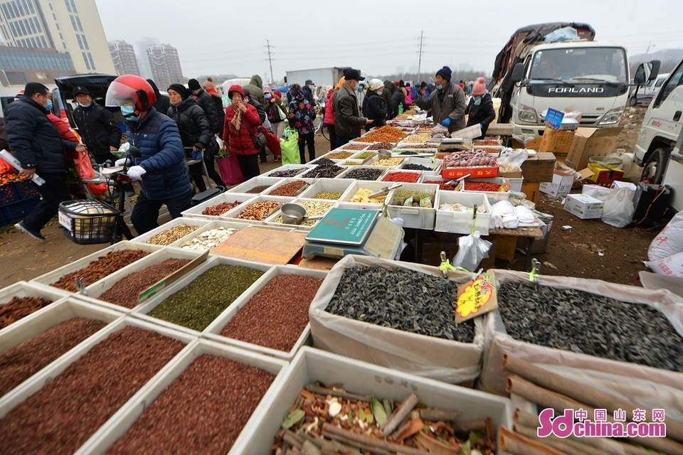 青島：年貨大集迎來銷售旺季