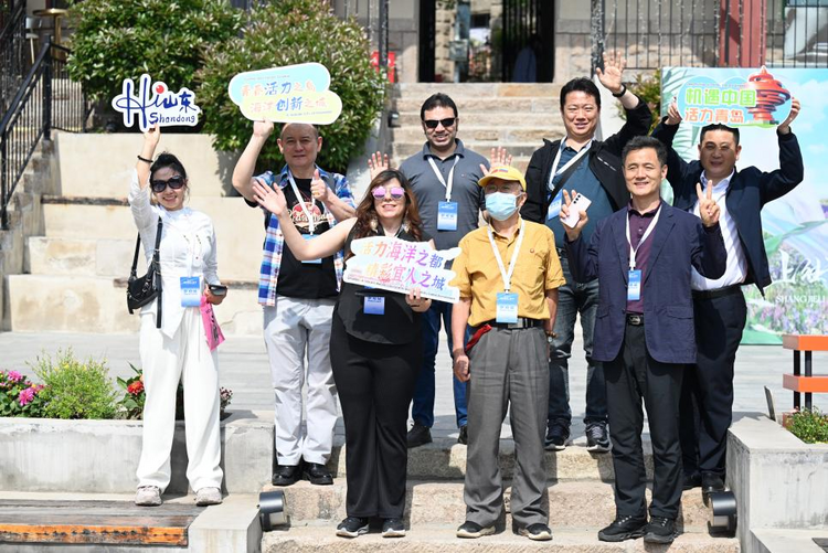 【Hi,Shandong】“Hi,Shandong—機遇中國 活力青島”海外媒體青島行採訪活動落下帷幕_fororder_圖片11