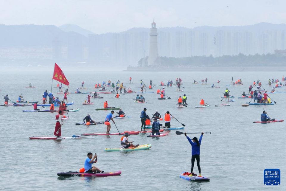 山東威海：海上運動嘉年華為夏日旅遊添活力_fororder_5