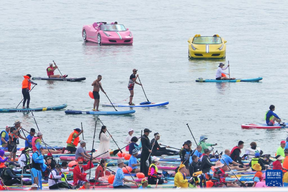 山東威海：海上運動嘉年華為夏日旅遊添活力_fororder_3