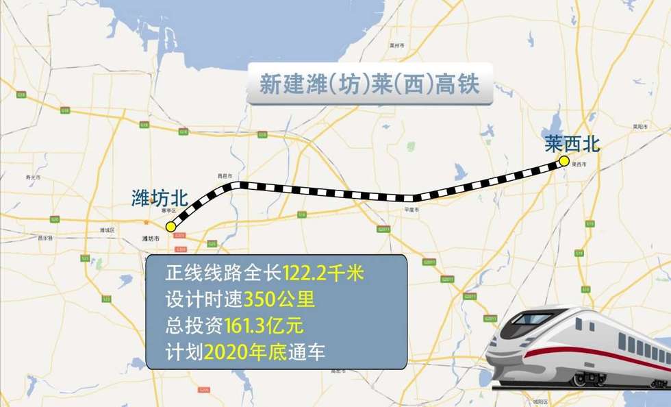 濰萊鐵路箱梁架設正式啟動 計劃2020年底通車