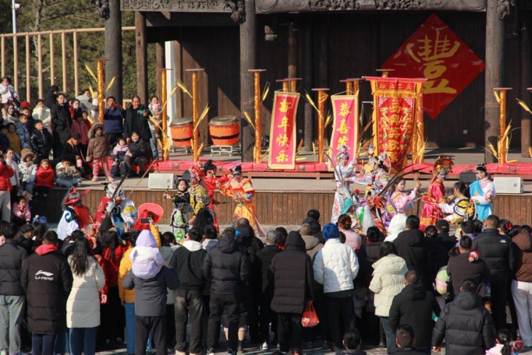 山東郯城：“醉東風·醉年味”非遺大年開門紅