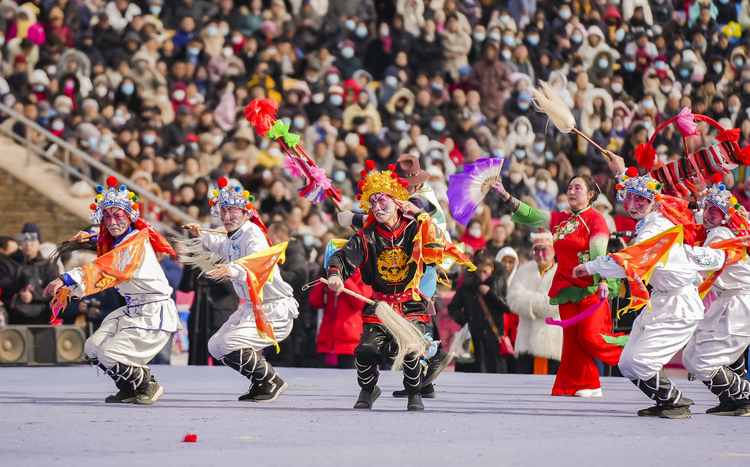 全國秧歌匯海陽 扭出火紅幸福年