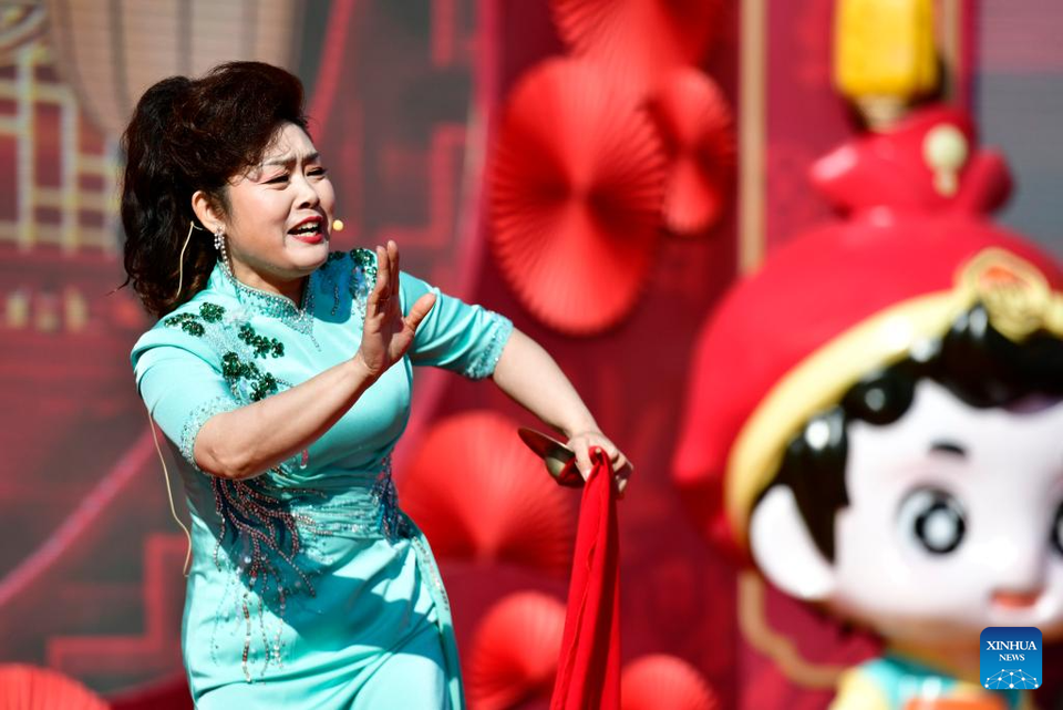 Centuried Quyi festival opens in Huimin County of China's Shandong