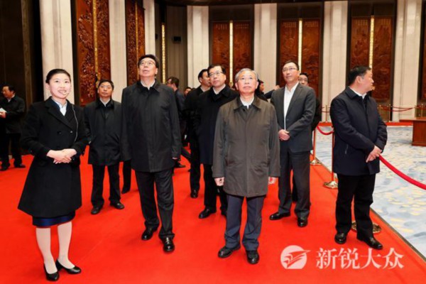 西藏自治區黨政代表團來山東考察