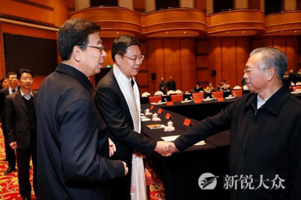 西藏自治區黨政代表團來山東考察