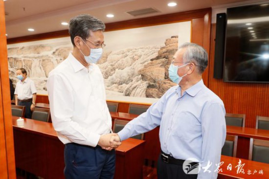 山東省領導走訪財政部自然資源部水利部