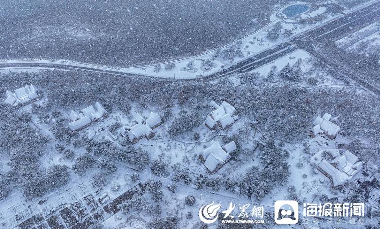 山東榮成：冬日雪景 美如仙境