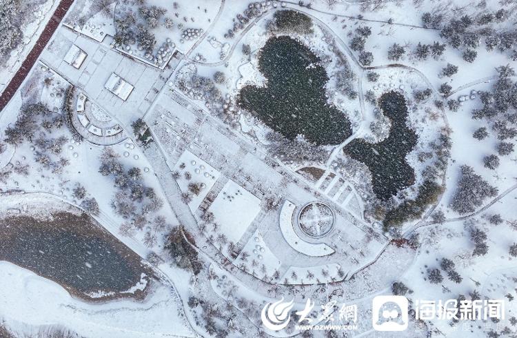 山東榮成：冬日雪景 美如仙境