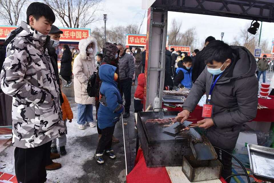 【原創】濟南：春節臨近，來華山腳下趕黃河大集