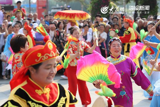 第五屆濟南花卉園藝博覽會暨第二屆濟南都市農産品博覽會在商河開幕