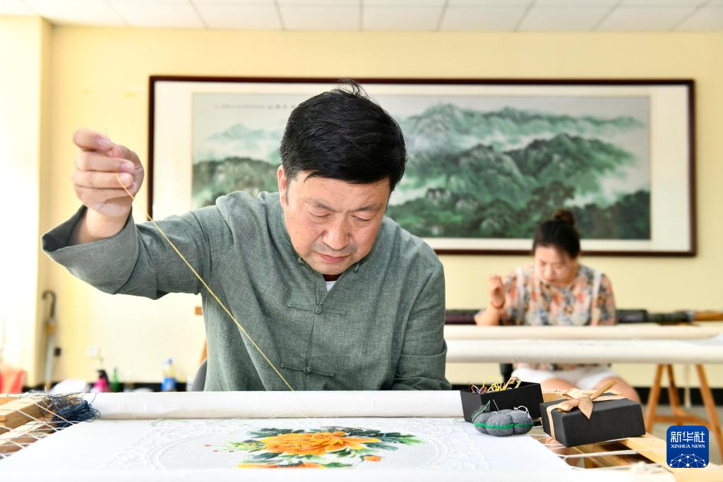 山東文登：“非遺工坊”助力非遺文化傳承