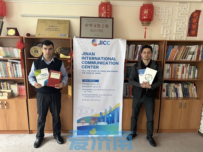 密切友城交流，講好絲路故事！｜濟南市在烏茲別克斯坦開展贈書活動