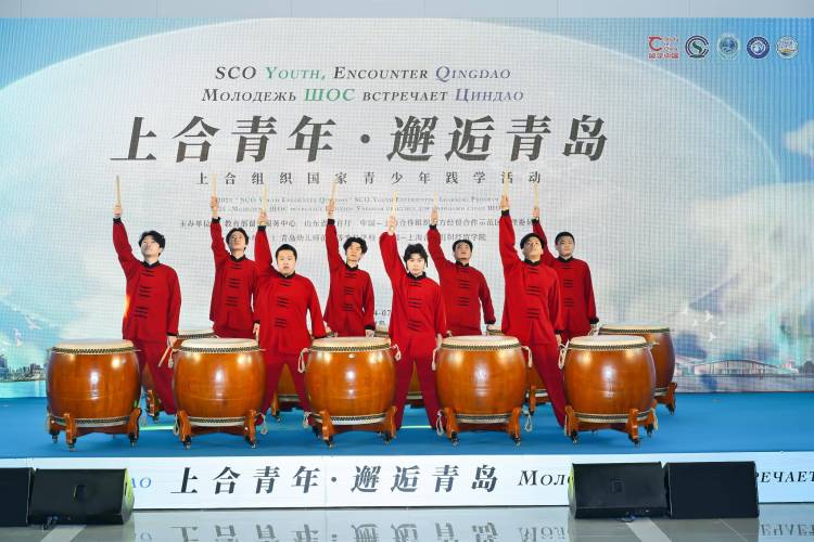 30個國家100名留學生齊聚青島 “上合青年·邂逅青島”上合組織國家青少年踐學活動開營