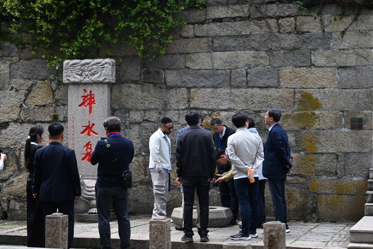 【Hi,Shandong】“Hi,Shandong—機遇中國 青島優品”海外媒體活動走進嶗山太清宮，探尋千年道教文化_fororder_DSC_1309.JPG