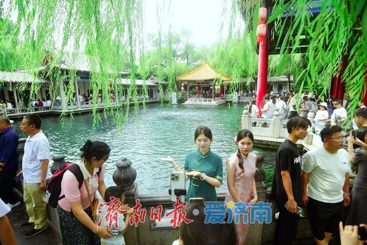 水涌若輪，趵突泉實現連續噴涌22週年成定局