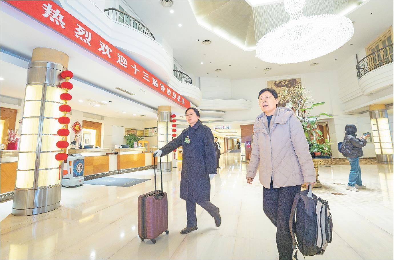 代表委員向山東省兩會報到_fororder_【兩會】2