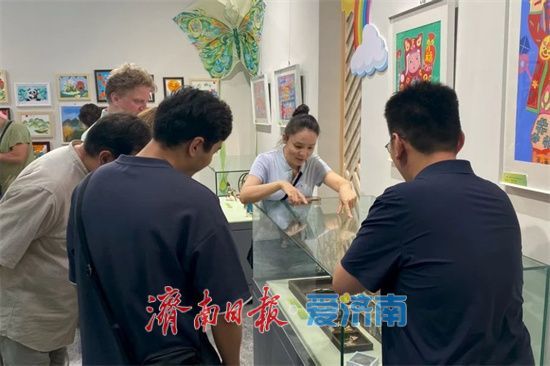 國際教師夏令營走進濟南市文化館，感受泉城非遺魅力
