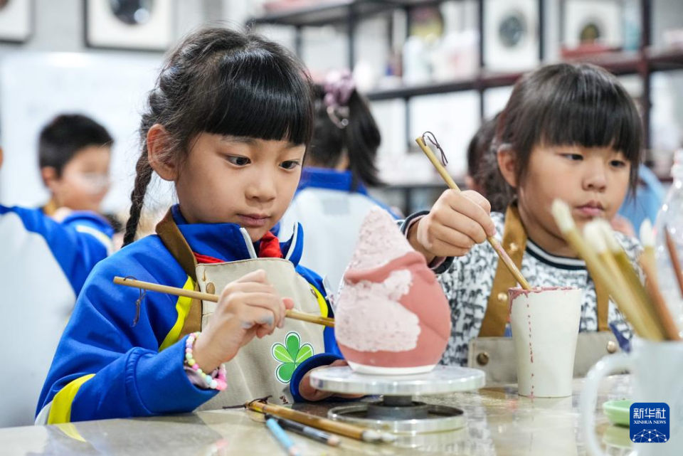 山東博山:非遺進校園 學習共傳承