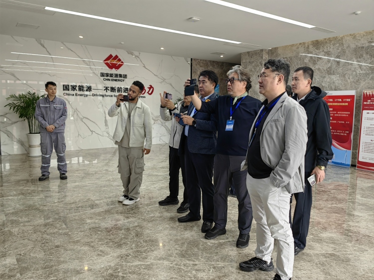【Hi,Shandong】外媒記者走進東營，探訪全球最大開放式海上光伏項目_fororder_國家能源2 (1)
