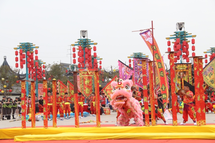 中國·聊城體育旅遊文化節“好運山東”2025 年“宛園杯”龍獅爭霸賽在山東臨清開幕_fororder_微信圖片_20250601130348