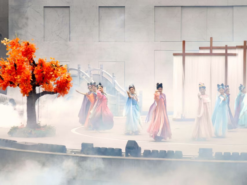 鏡頭裏的山東之夏：在淄博紅葉柿岩景區邂逅聊齋經典演出_fororder_3ccf1a56a0ef907fb32f52a469e03198