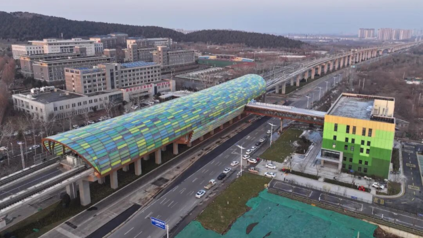 “真容”亮相！濟南地鐵這些站點圍擋拆了