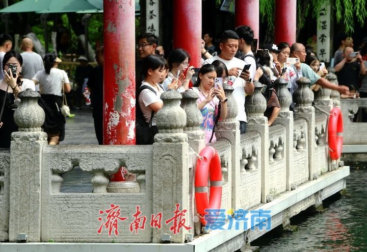 水涌若輪，趵突泉實現連續噴涌22週年成定局