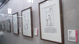 “銘刻五三·孫之俊抗戰漫畫展”在濟南開展