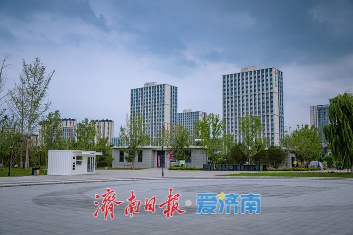 濟南：唐冶中央公園變身“都市避暑綠洲”