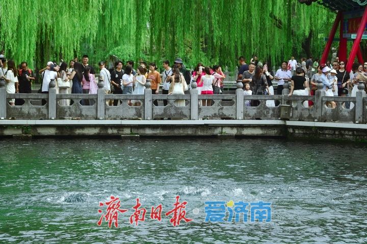 水涌若輪，趵突泉實現連續噴涌22週年成定局